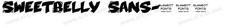 SweetBelly Sans字体转换